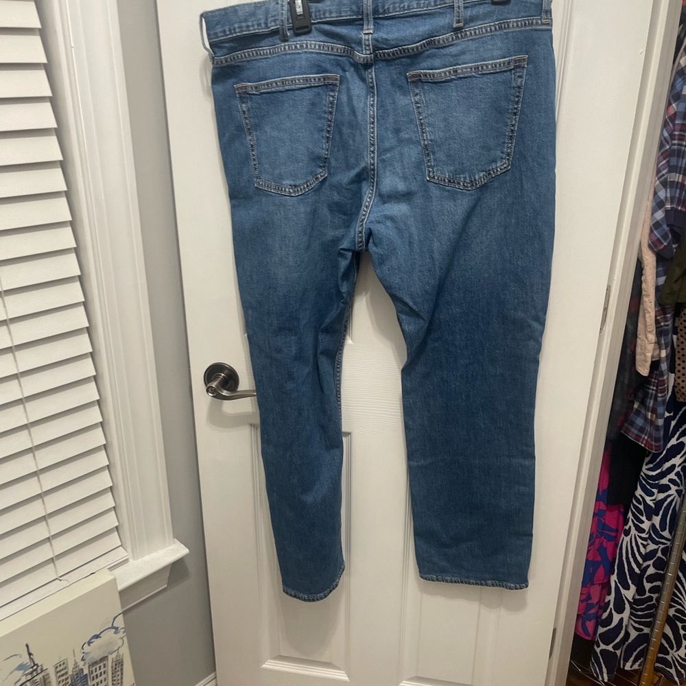 Old Navy Men's Straight Jeans - Classic Blue - Picture 5 of 15